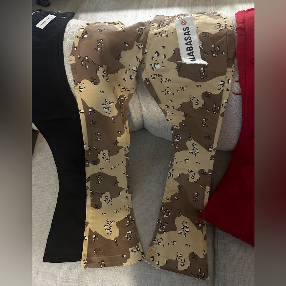 Camo Valabasas Stack Jeans